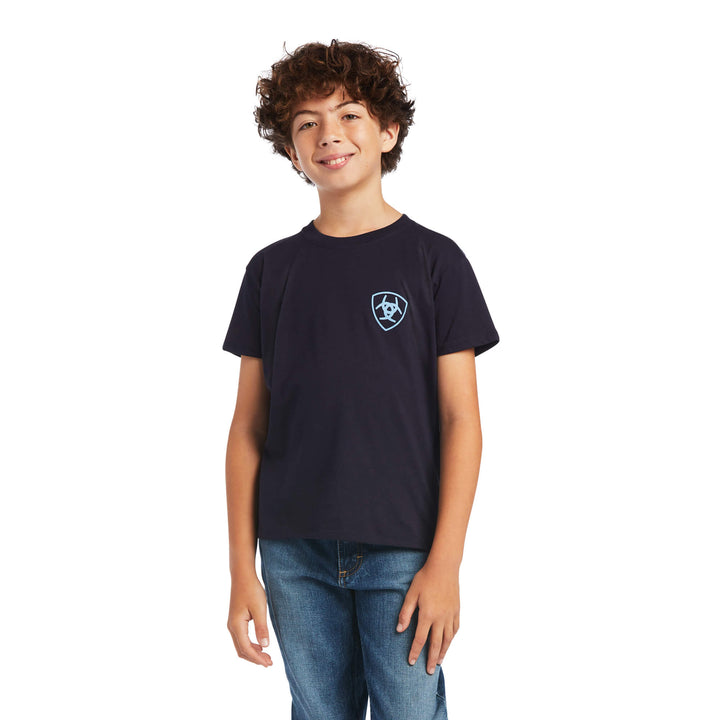 Boys Ariat Diamond Wood T-Shirt