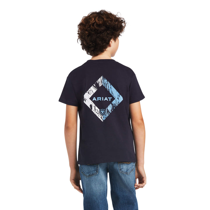 Boys Ariat Diamond Wood T-Shirt