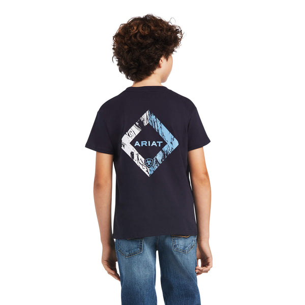 Boys Ariat Diamond Wood T-Shirt