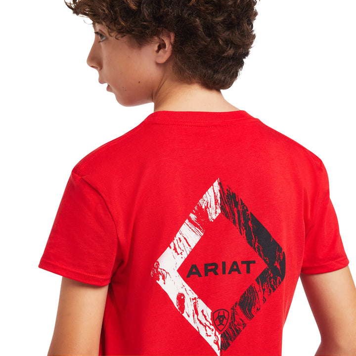Boys Ariat Diamond Wood T-Shirt