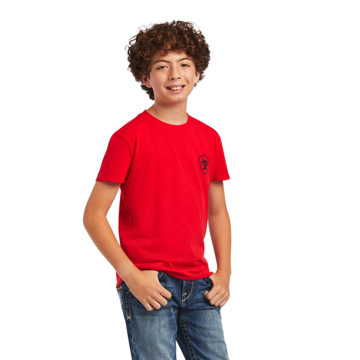 Boys Ariat Diamond Wood T-Shirt