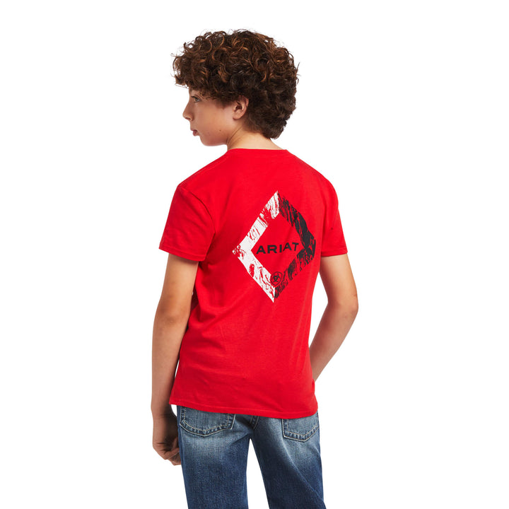Boys Ariat Diamond Wood T-Shirt
