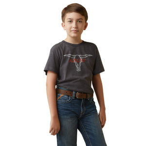 KIDS' Style No. 10044750 Ariat Barbed Wire Steer T-Shirt