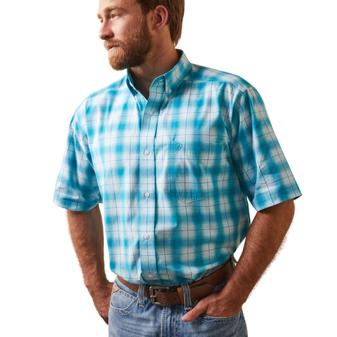 MEN'S Style No. 10043862 Pro Series Khari Classic Fit Shirt-ENAMEL BLUE