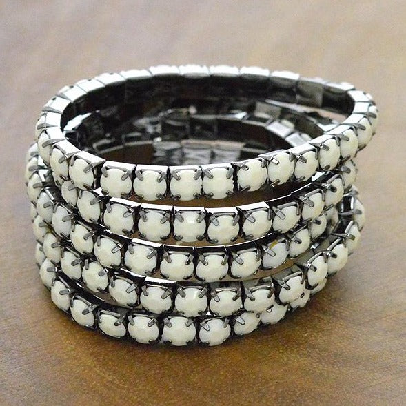 Stretch Layered Bracelet Set