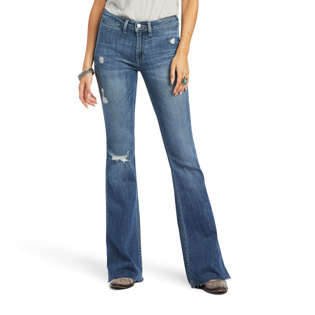 R.E.A.L. High Rise Piper Flare Jean