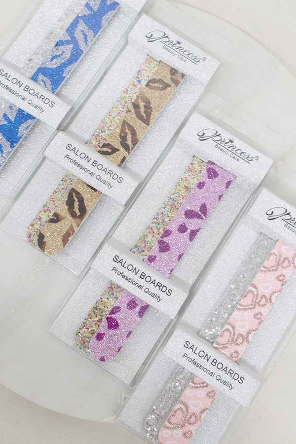 Sparkle Nail File Set