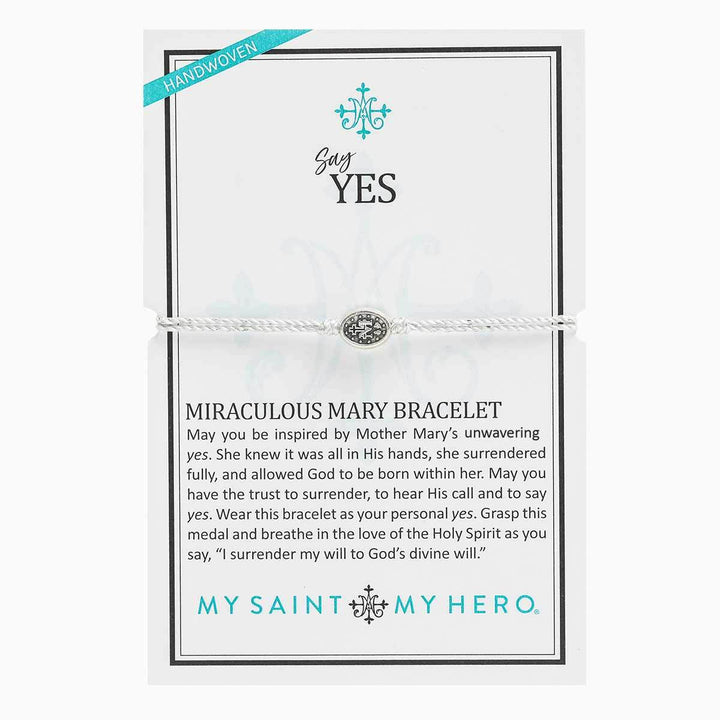 Say Yes Miraculous Mary Bracelet