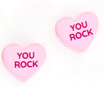 Lover Heart Stud Earrings