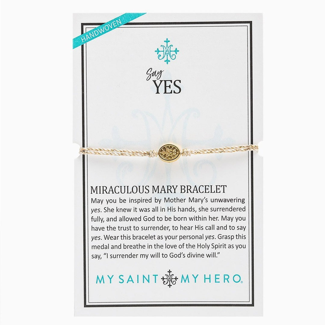 Say Yes Miraculous Mary Bracelet