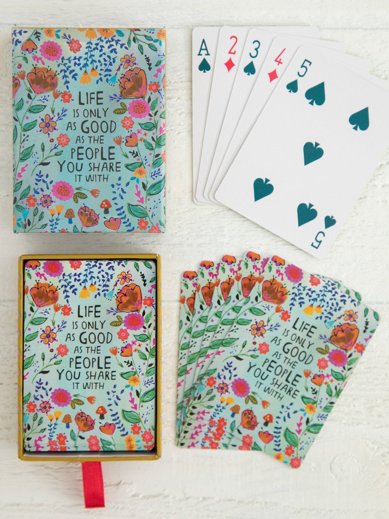 Life Is Good Playing Cards