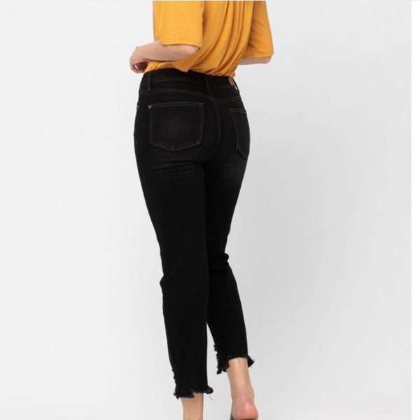 Judy Blue Sarah Cropped Straight Jeans