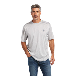 Echo Grey Mens Charger Shield T-Shirt