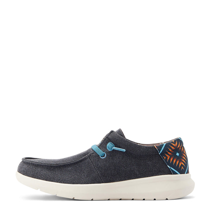 MEN'S Style No. 10044586 Hilo Stretch Lace- Charcoal Blue/ Blue Aztec