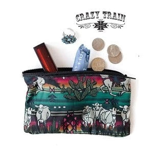 CrazyTrain Coin Purse