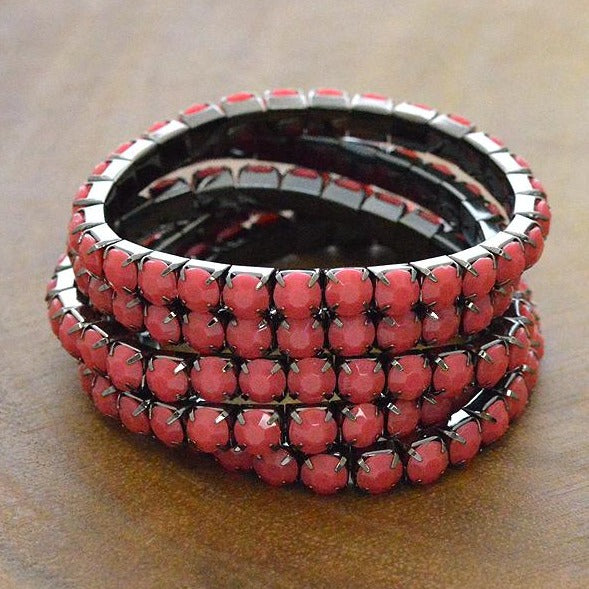 Stretch Layered Bracelet Set