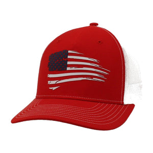 ARIAT USA FLAG RED WHITE PATRIOT - HATS CAP - A300047004
