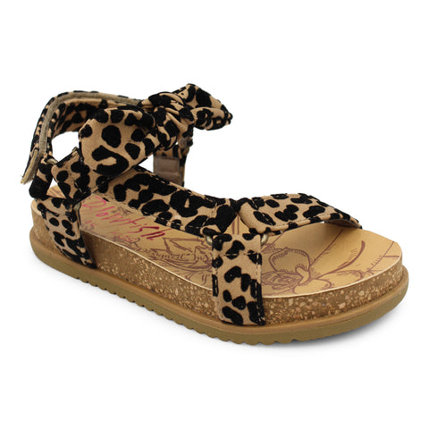 Kids Fancy Leopard Sandals