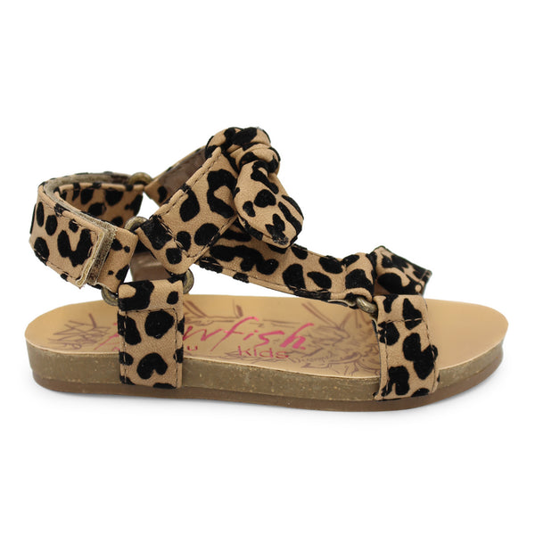 TODDLER Sahara Leopard GUMDROP Sandals