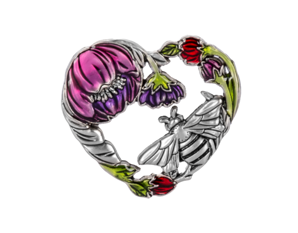 Love Blooms Charms in a Basket