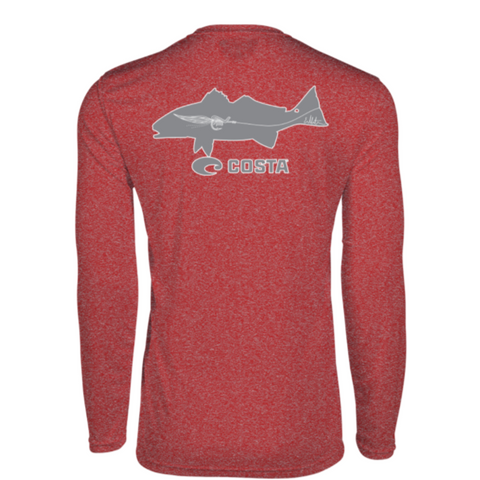 Tech Species Redfish Performance Long Sleeve Shirt