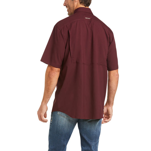 VentTEK Classic Fit Shirt- Malbec