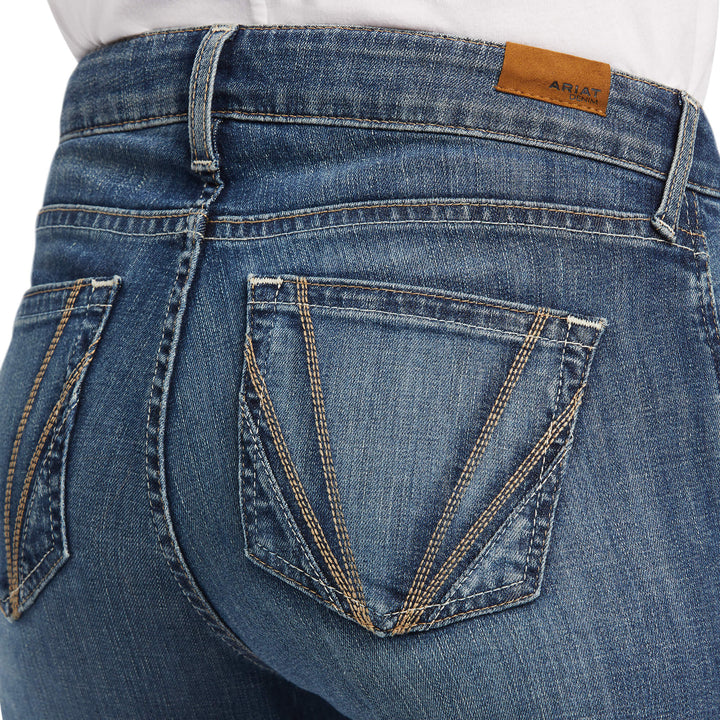 WOMEN'S 10041106 Slim Trouser Daphne Wide Leg Jean-TORONTO
