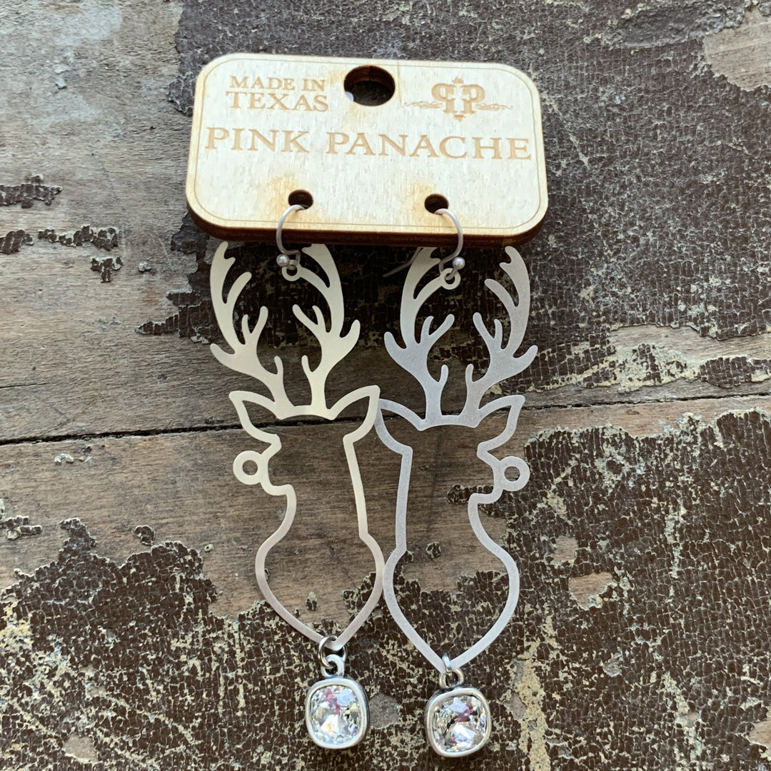 Tiny Cushion Cut Earrings Christmas Collection