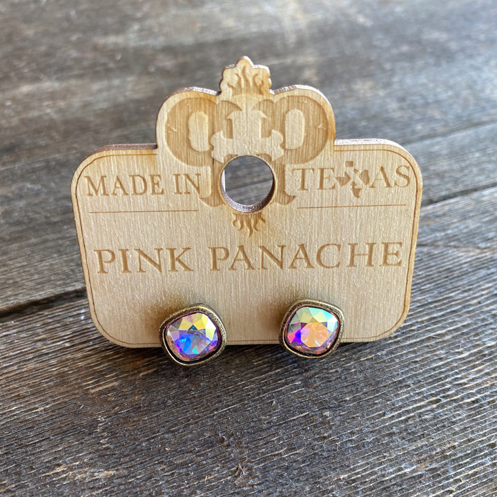 E-540 8mm Cushion Cut Earrings