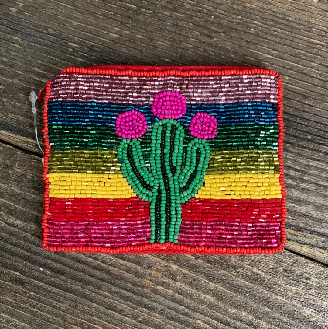 Beaded Coin Pouch