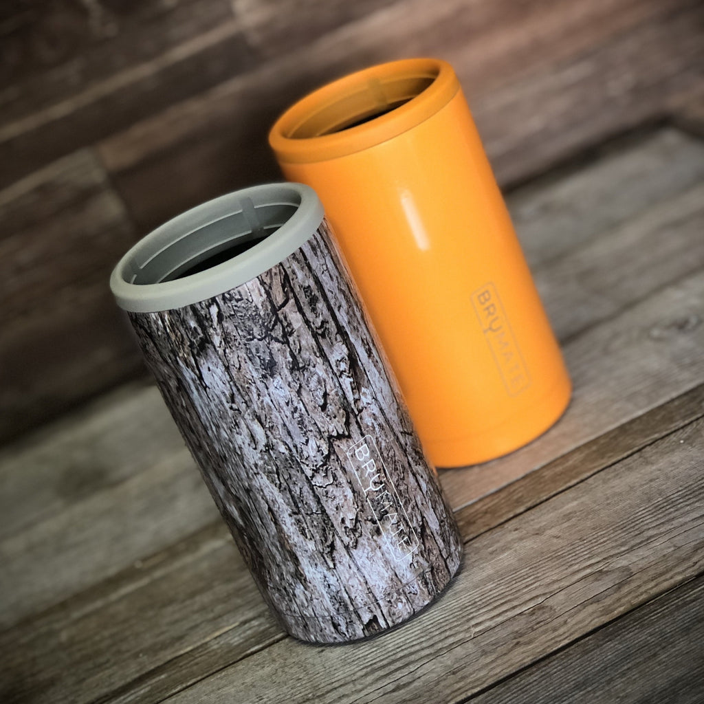 BruMate Hopsulator Slim Hunter Orange Can Cooler