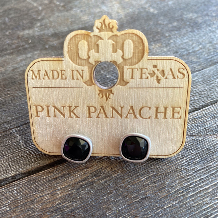 E-540 8mm Cushion Cut Earrings