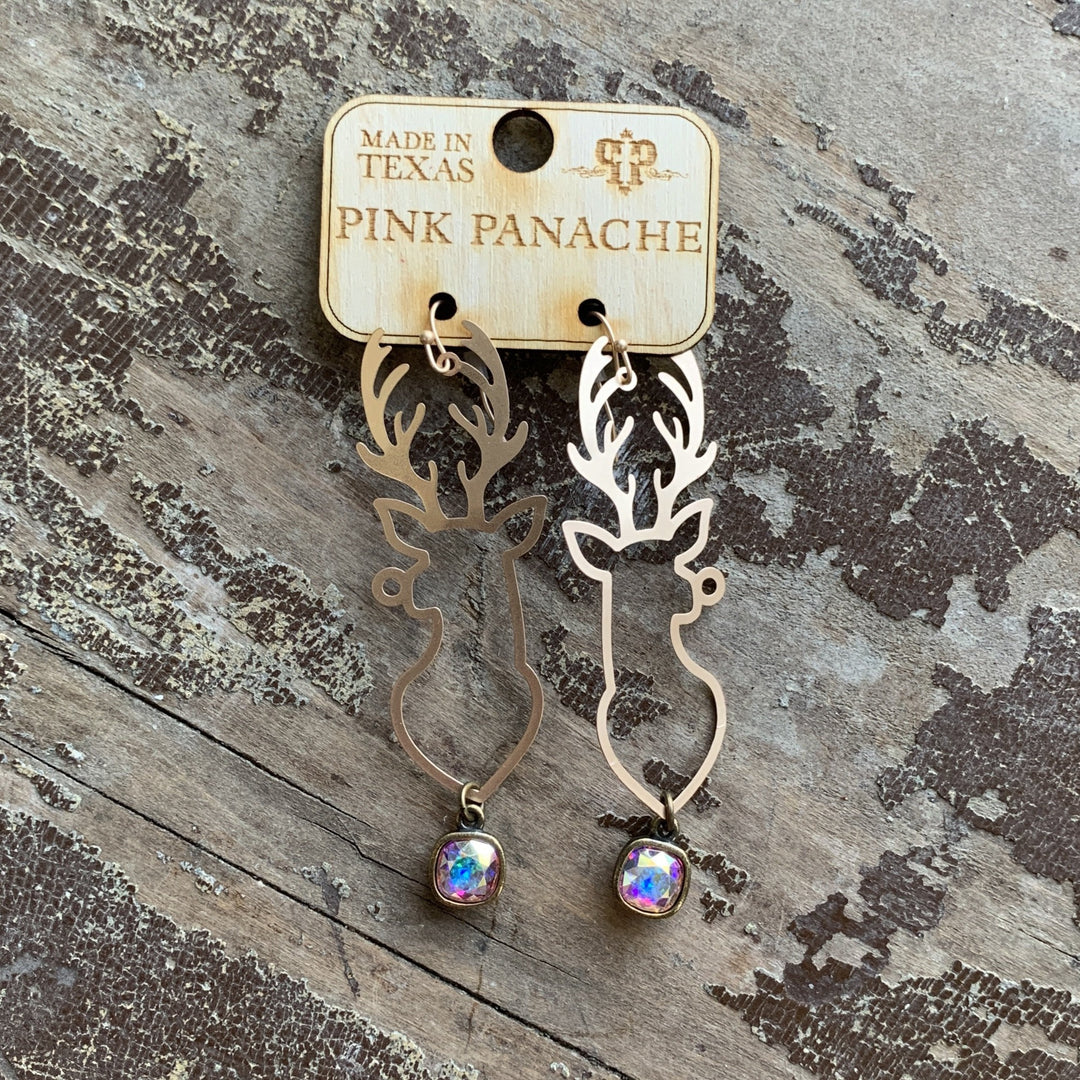 Tiny Cushion Cut Earrings Christmas Collection