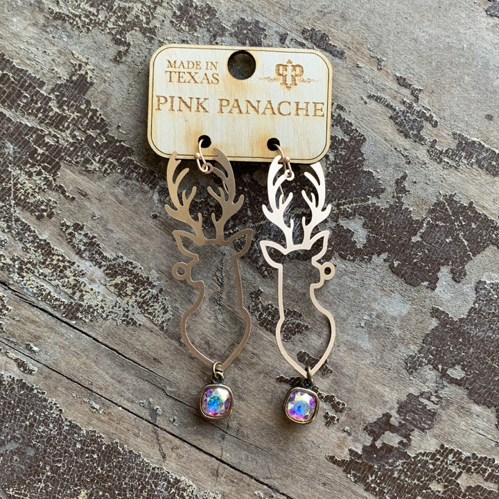 Tiny Cushion Cut Earrings Christmas Collection