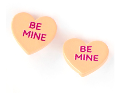 Lover Heart Stud Earrings